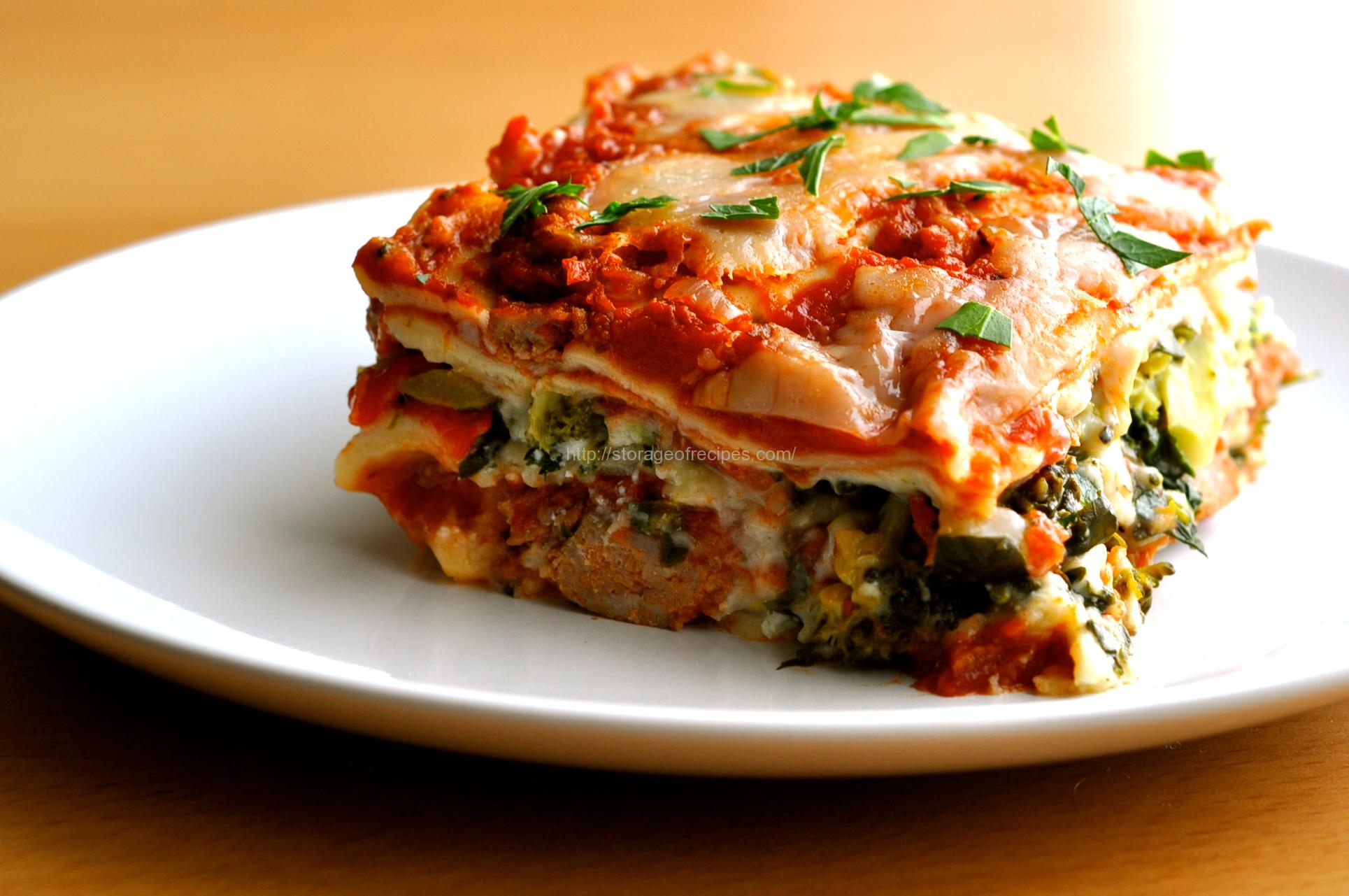 Best Vegetable Lasagna