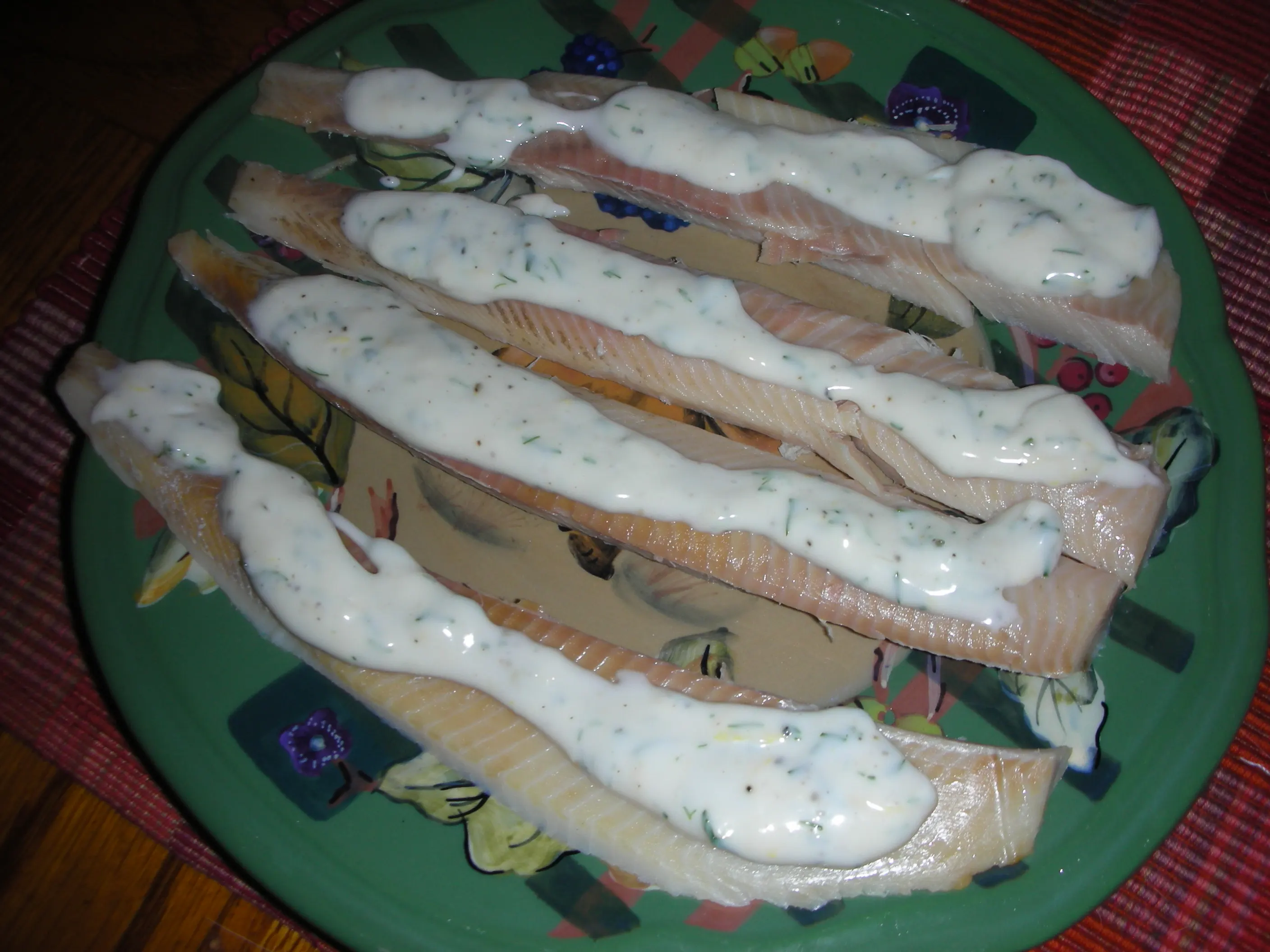 Cisco Kid's Smoked Trout with Lemon-Dill Sauce