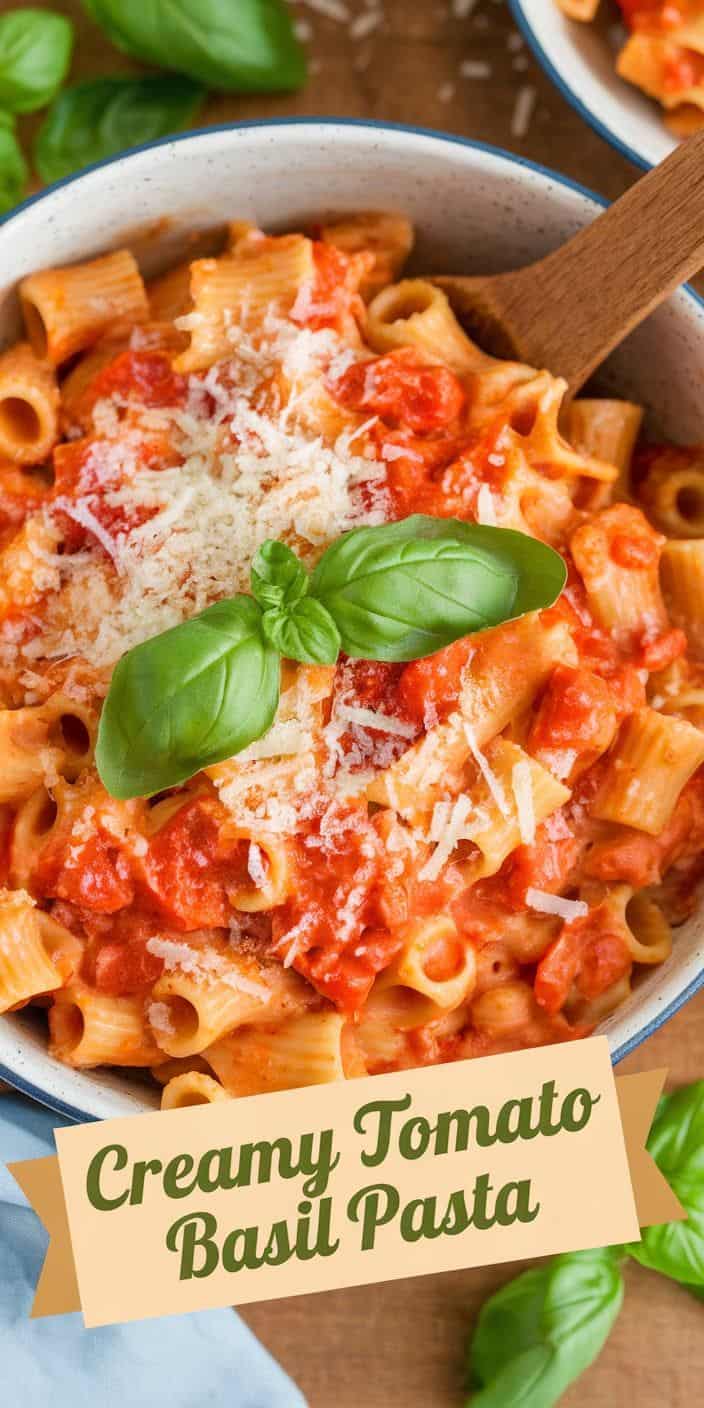 Epitome of Perfection: Creamy Sun-Dried Tomato & Basil Pasta