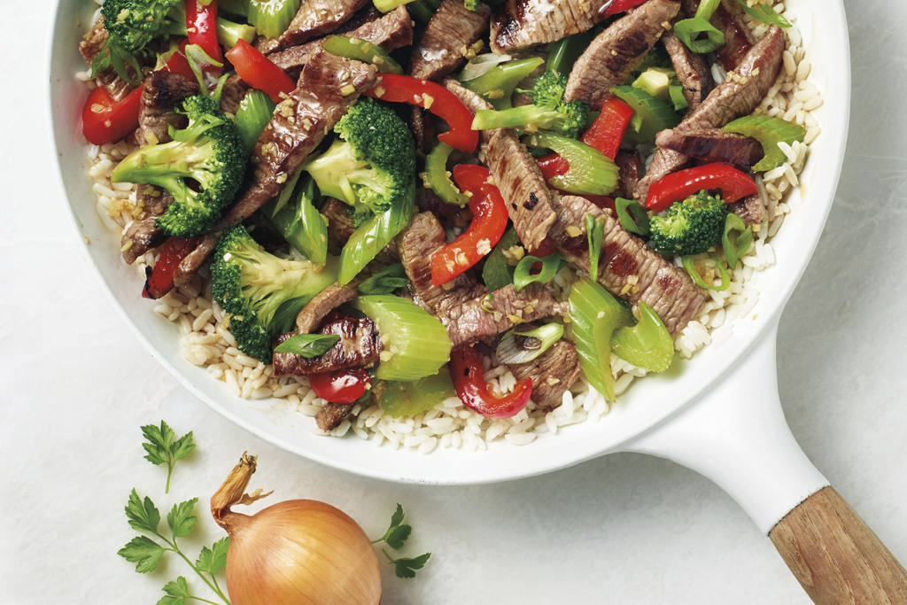 Beef and Vegetable Stir-Fry with Ginger-Garlic Sauce