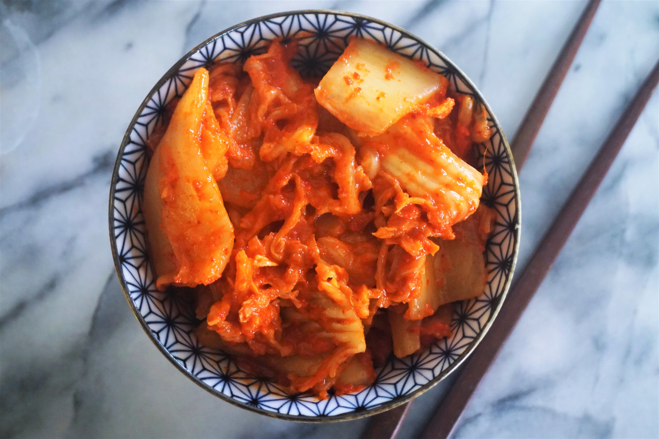 Probiotic Ginger-Cucumber Kimchi