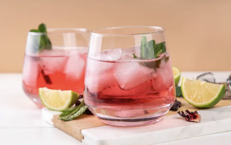 Hibiscus Mojito