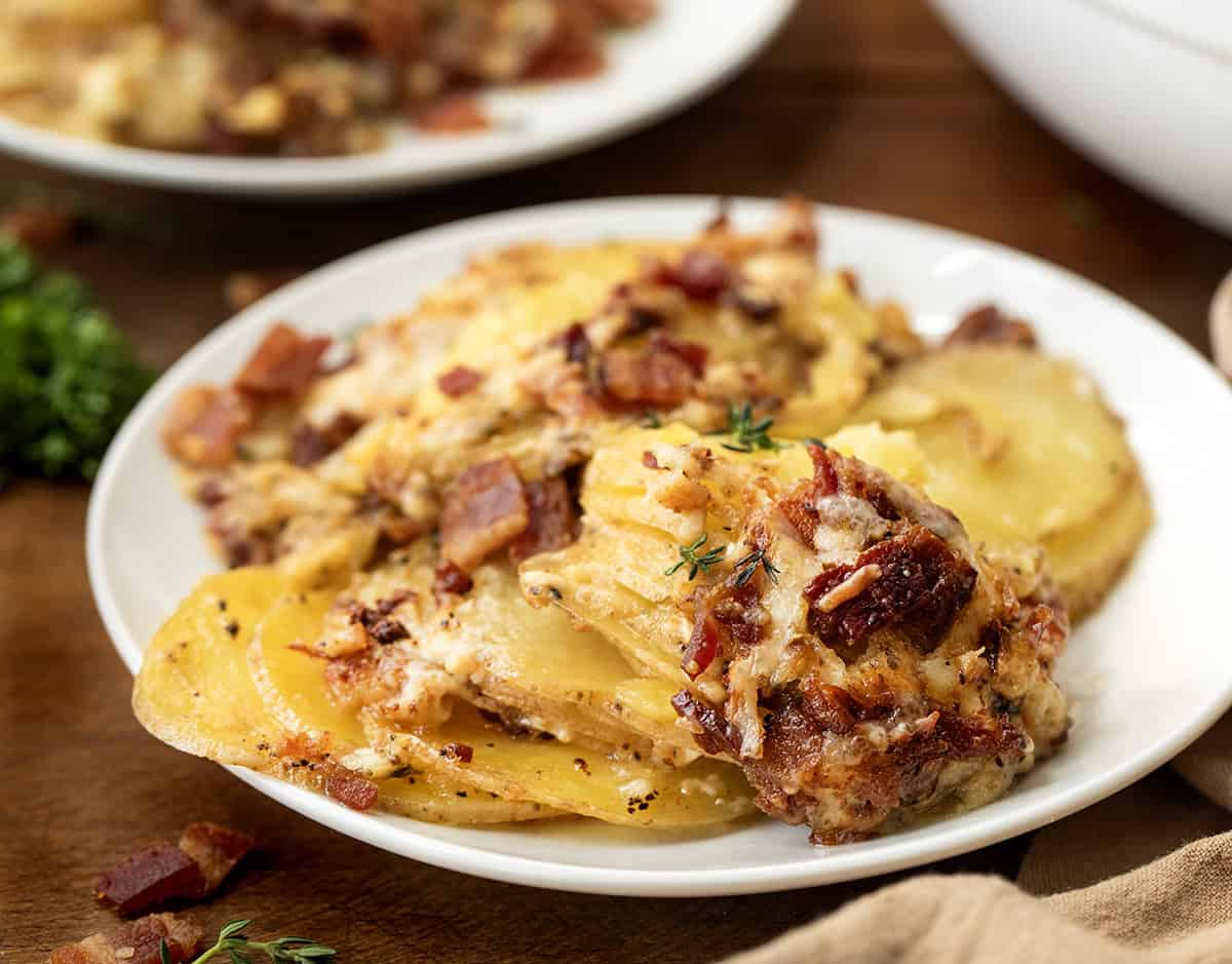 Genuine Butter-Scalloped Potatoes with Gruyère