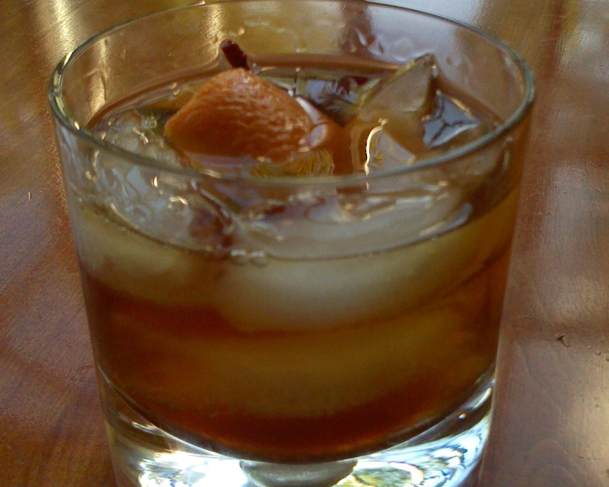 Bourbon Barrel-Aged Old Fashioned