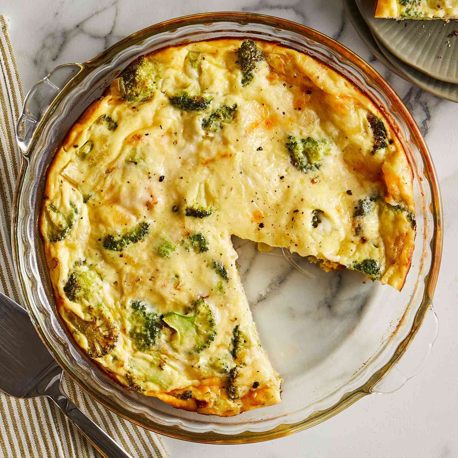 Ring-Shaped Vegetable Quiche