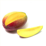 Mango-Plum Coconut Milk Pudding