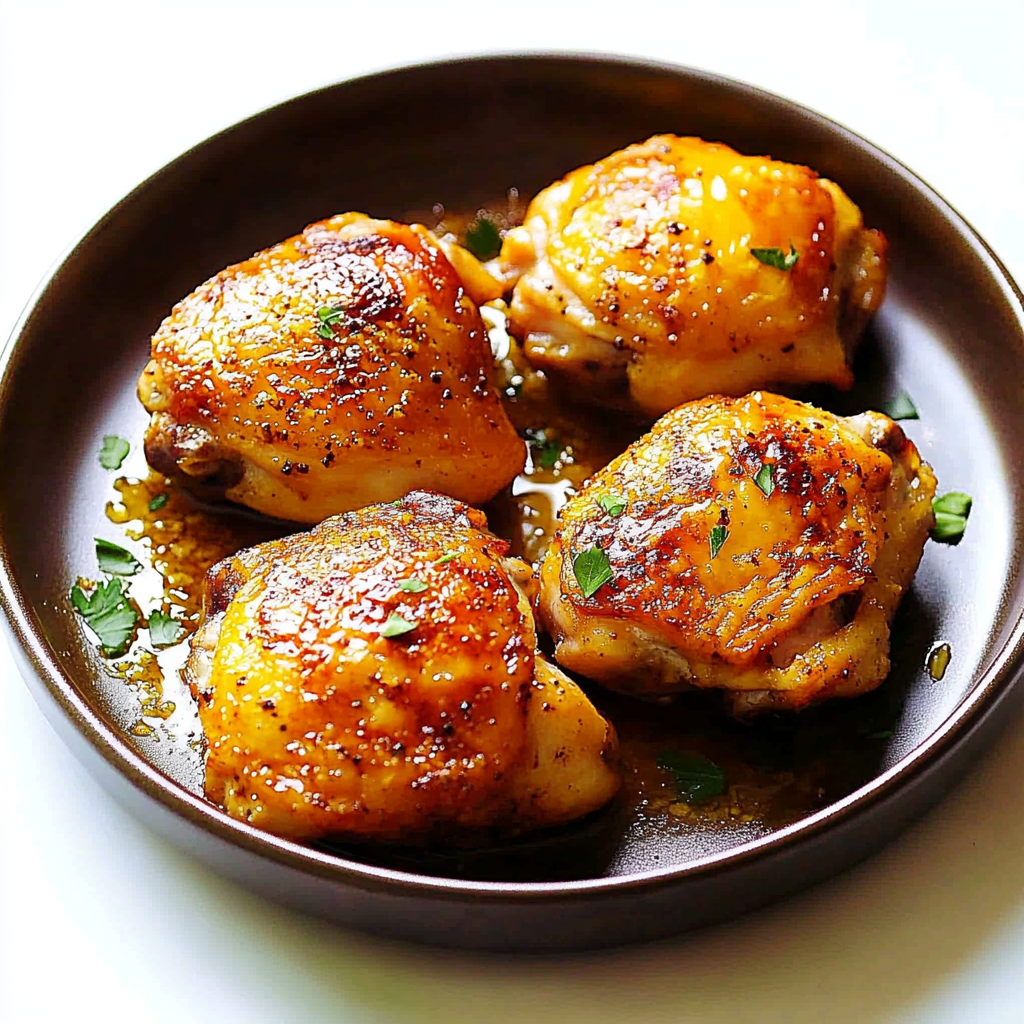 DG-Style Baked Chicken Thighs