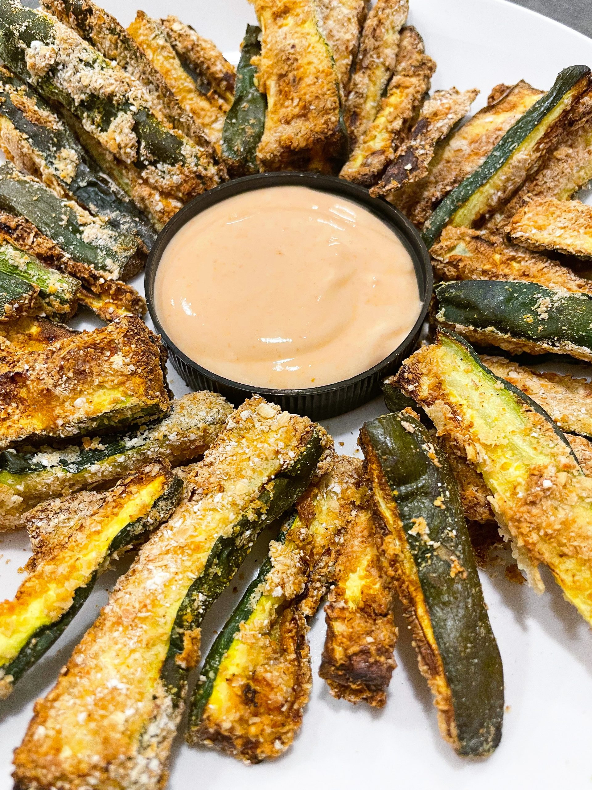 Crispy Air-Fried Zucchini Fries