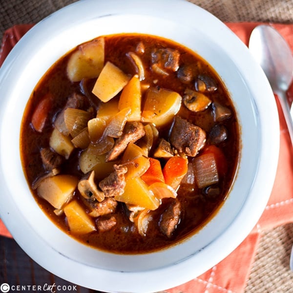Slow-Cooker Beef & Vegetable Stew