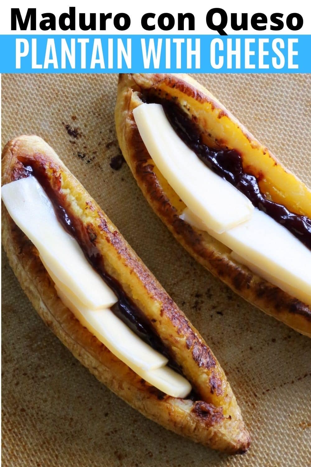 Plátano Maduro con Queso Fresco