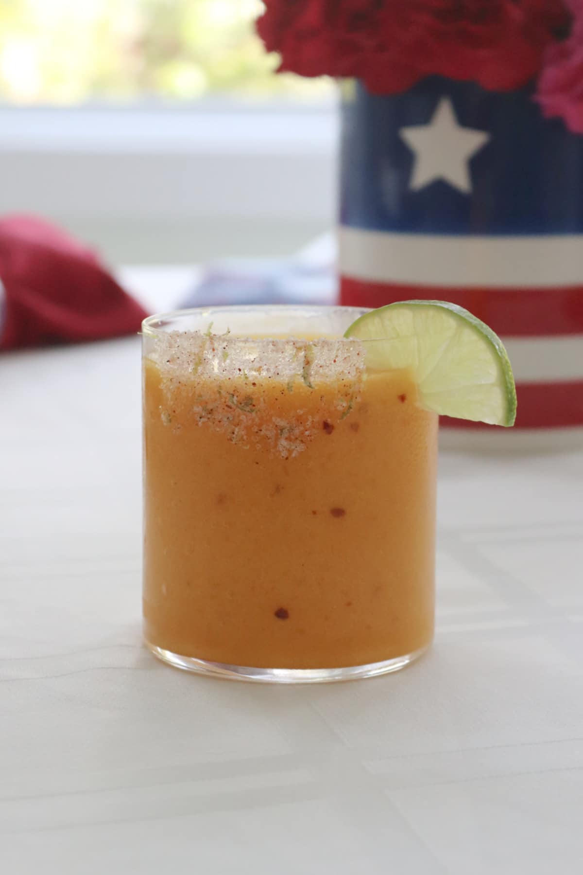 Too Hot To Handle Spicy Mango Margarita