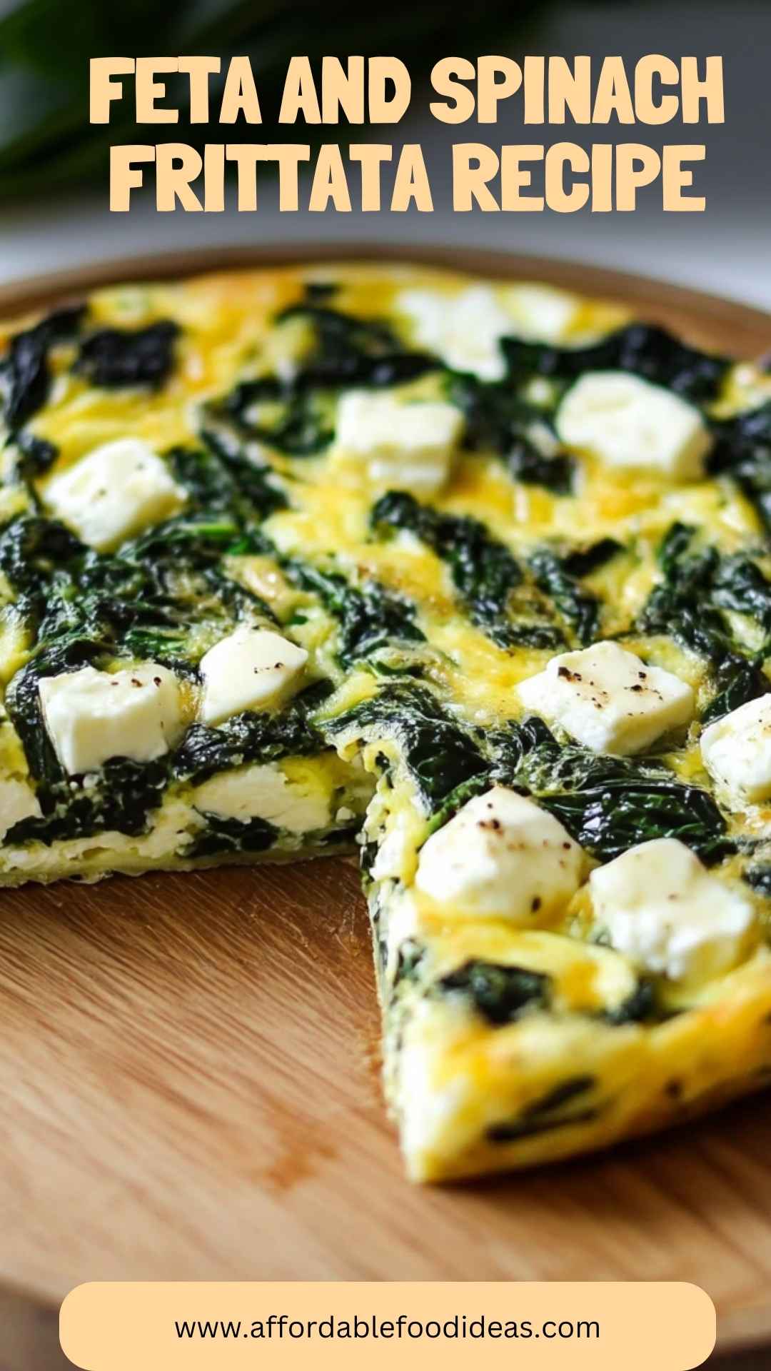 Breakfast Frittata with Spinach and Feta