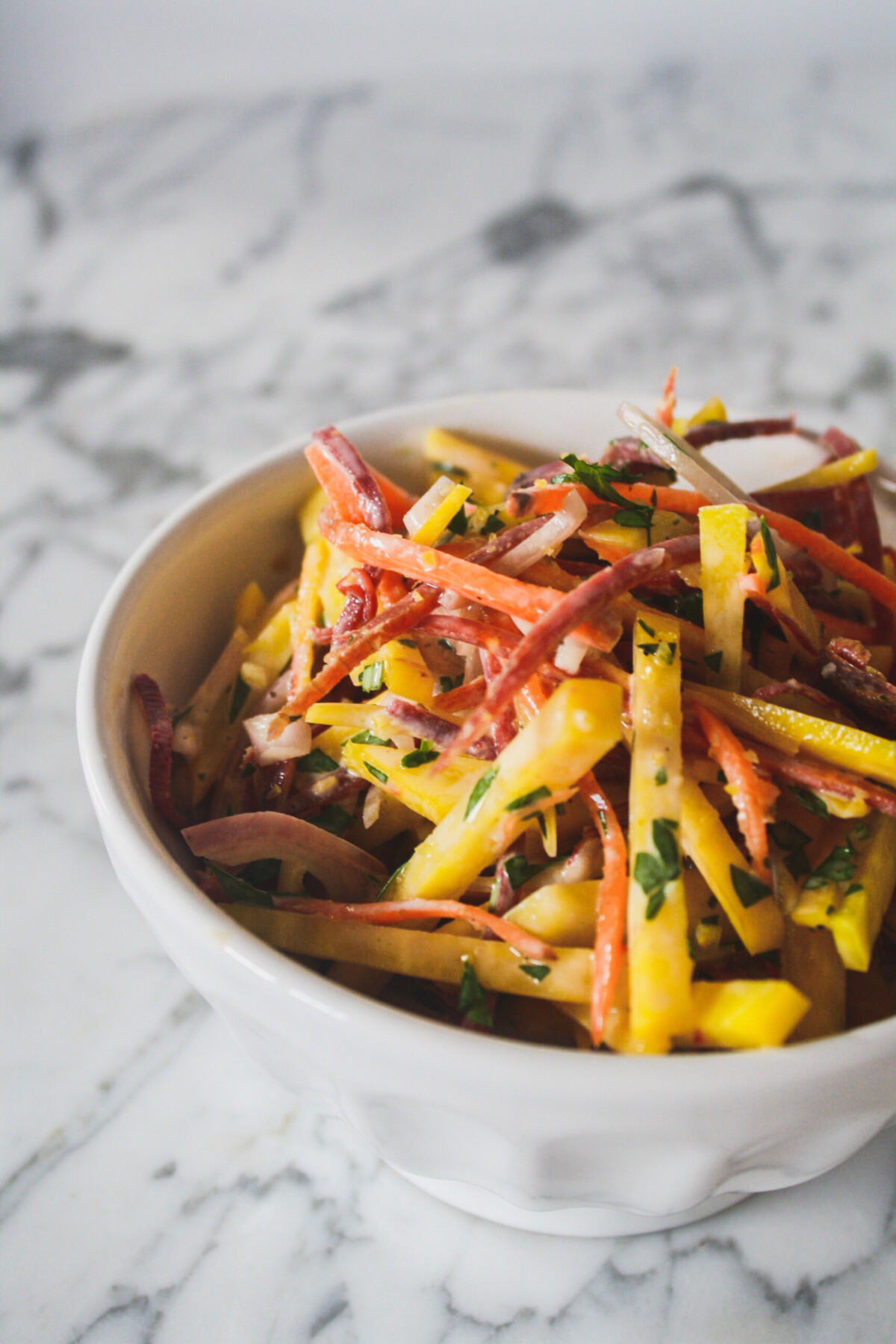 Golden Beet and Carrot Salad