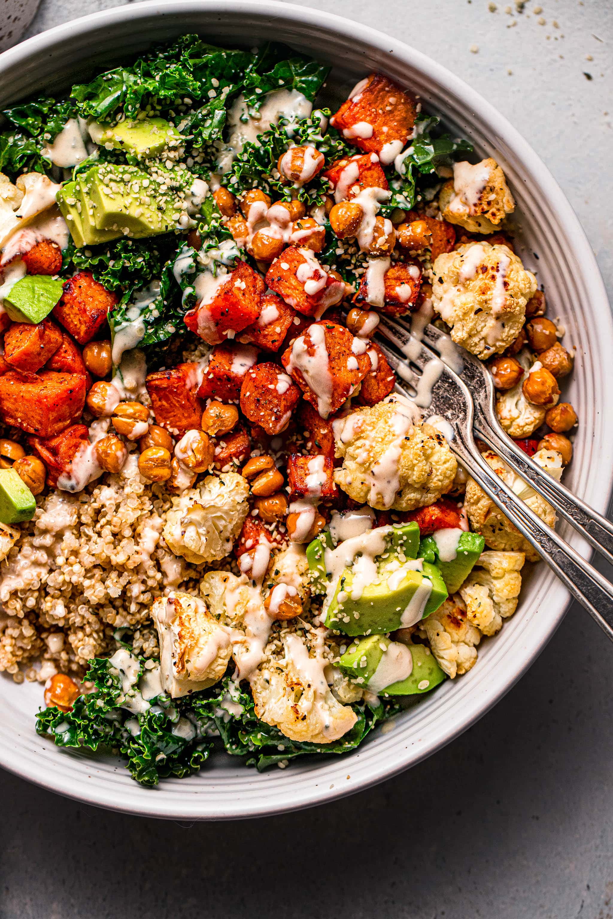 Migraine-Relief Power Bowl with Bone Broth Base