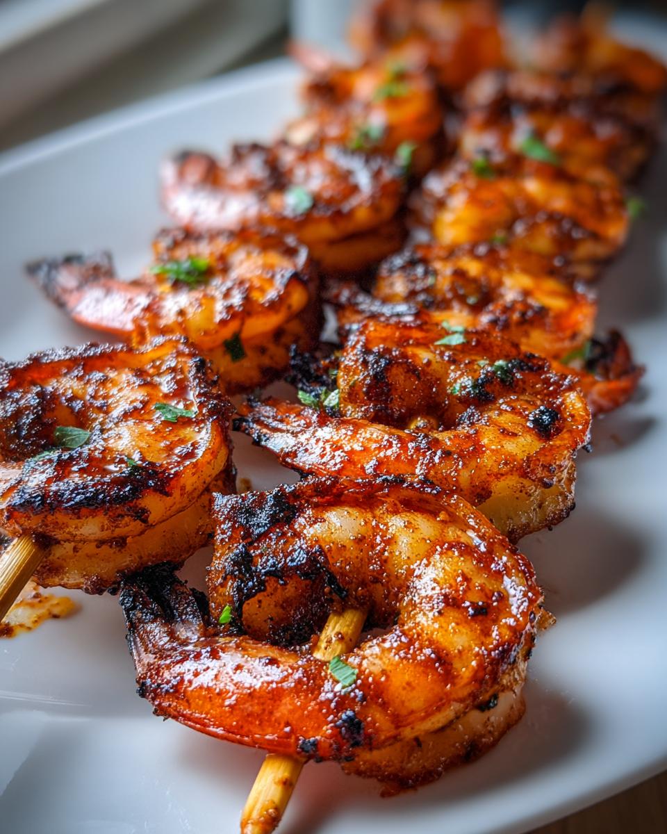 Jamaican Jerk Grilled Shrimp Skewers