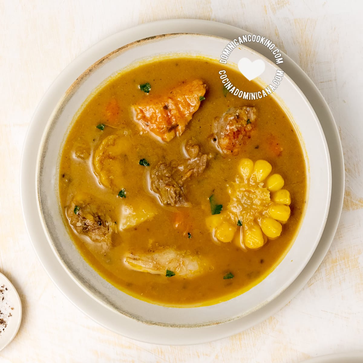 Mofongo de Cerdo con Plátano Maduro