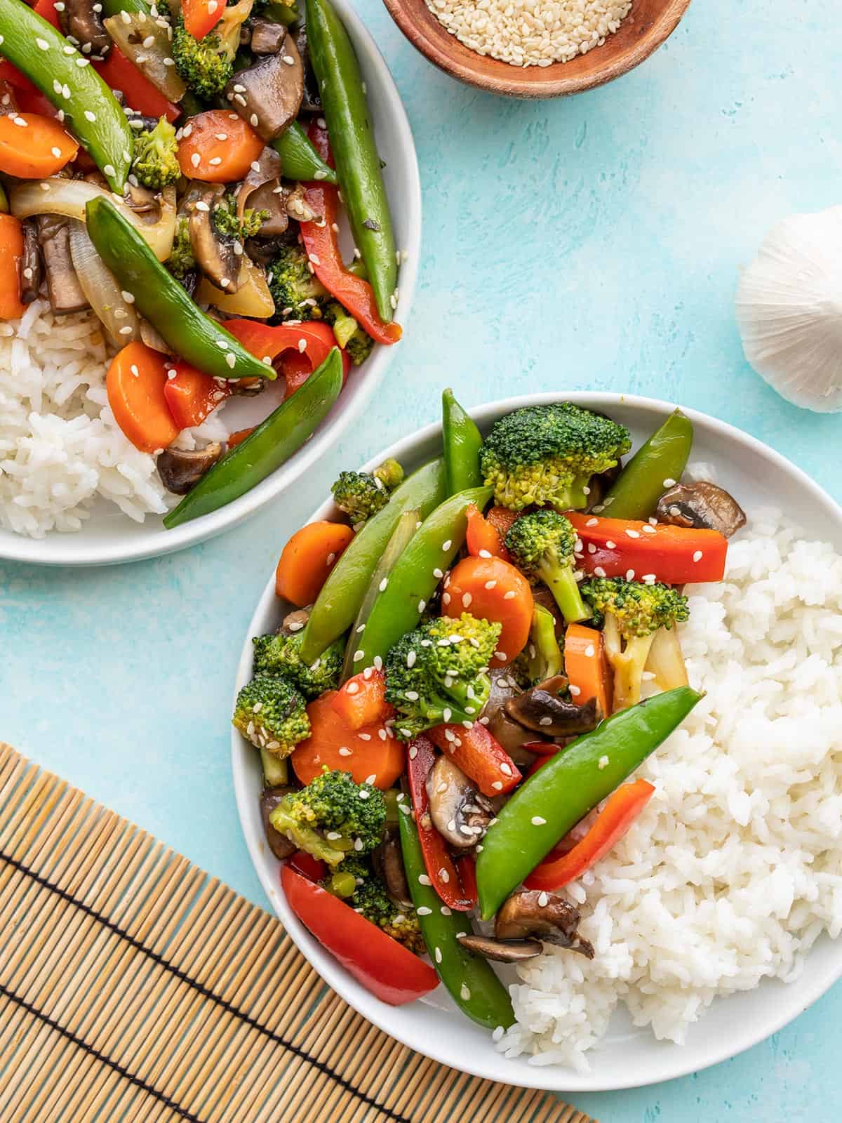 Fishing Lure Vegetable Stir-Fry