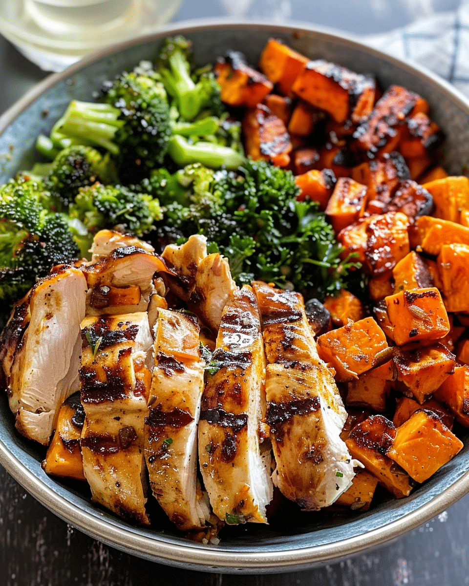 Reset-Friendly Chicken & Sweet Potato Bowl