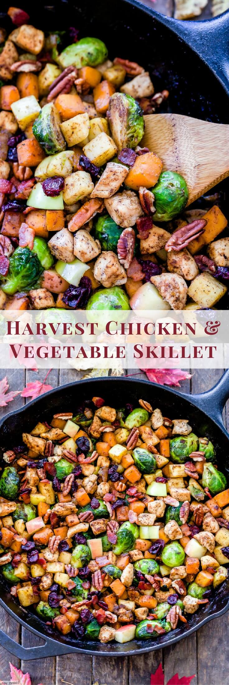 Herb-Crusted Chicken & Vegetable Skillet