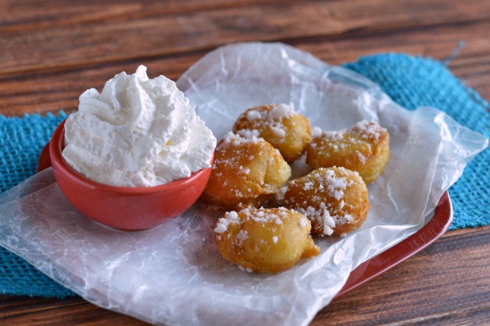 Funnel Cake Cookie Bites
