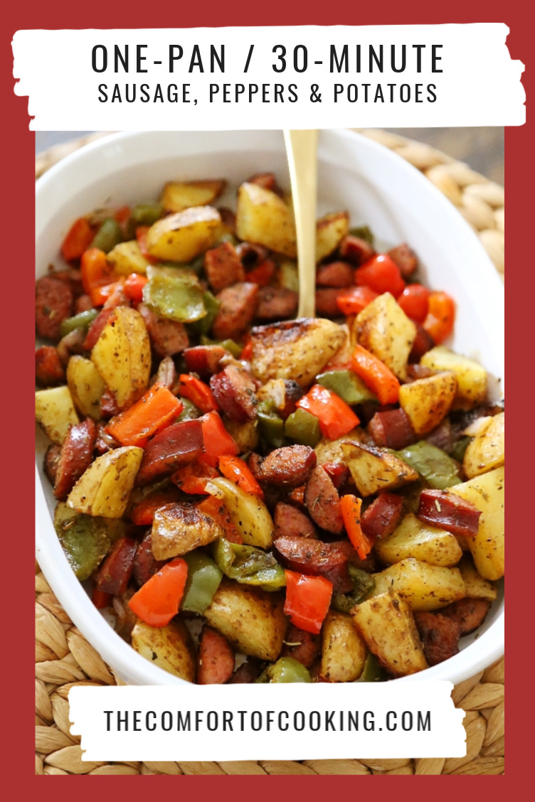 One-Pan Sausage and Peppers