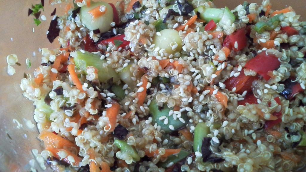 Light Asian Quinoa Salad