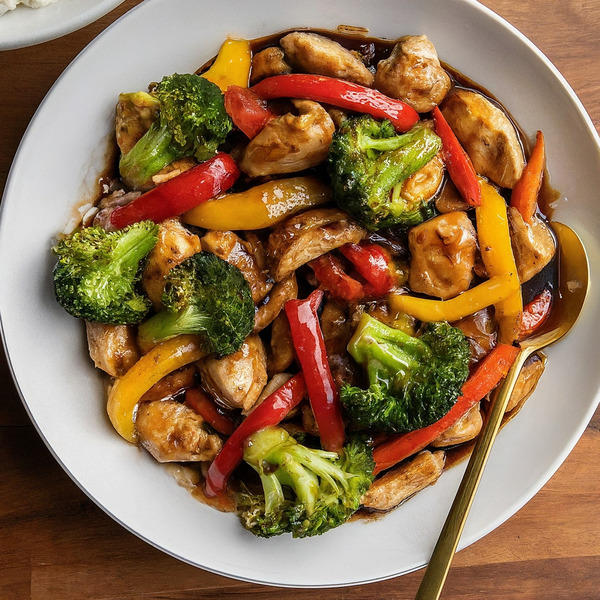 Light Chicken and Veggie Stir-Fry
