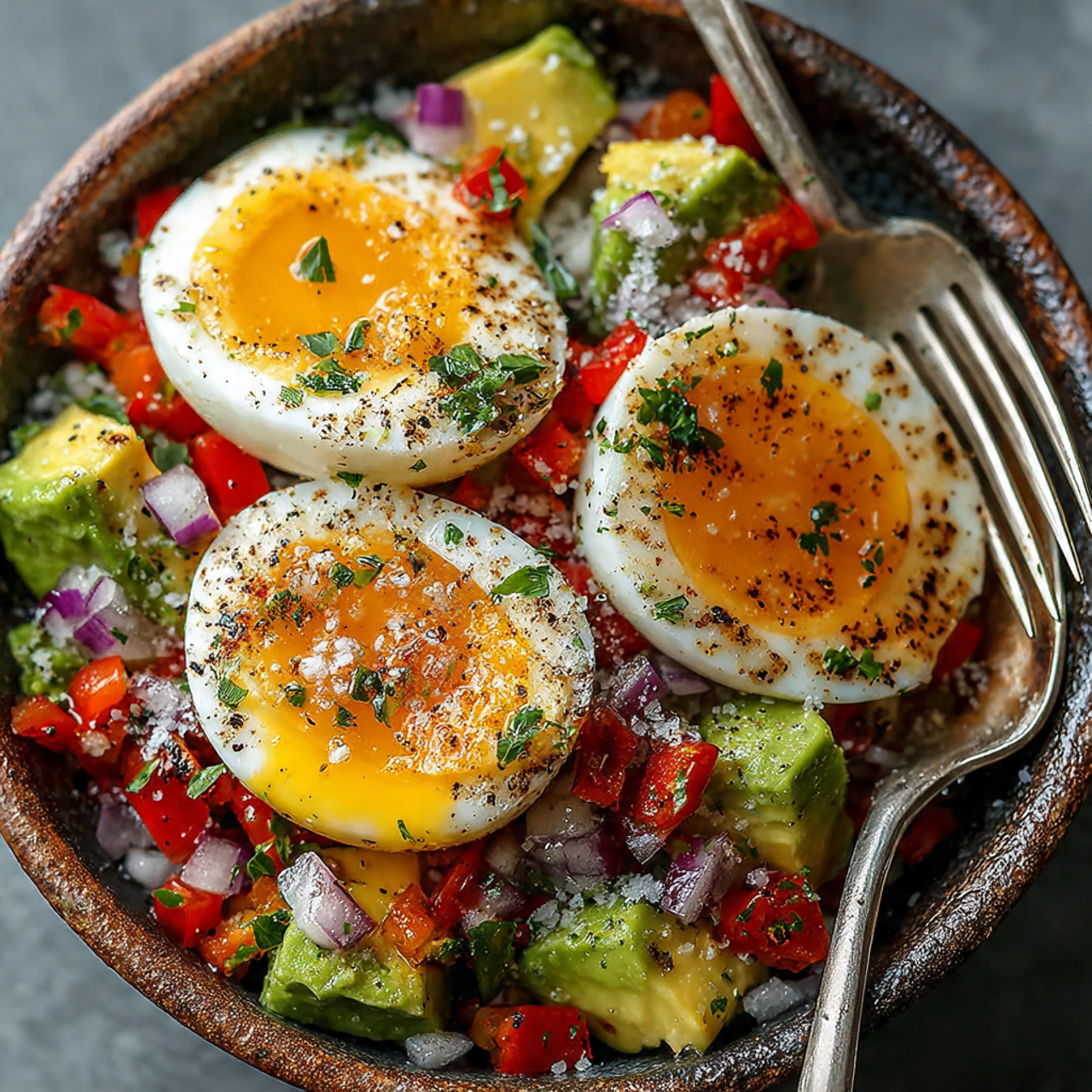 Energy-Boosting Avocado & Egg Bowl