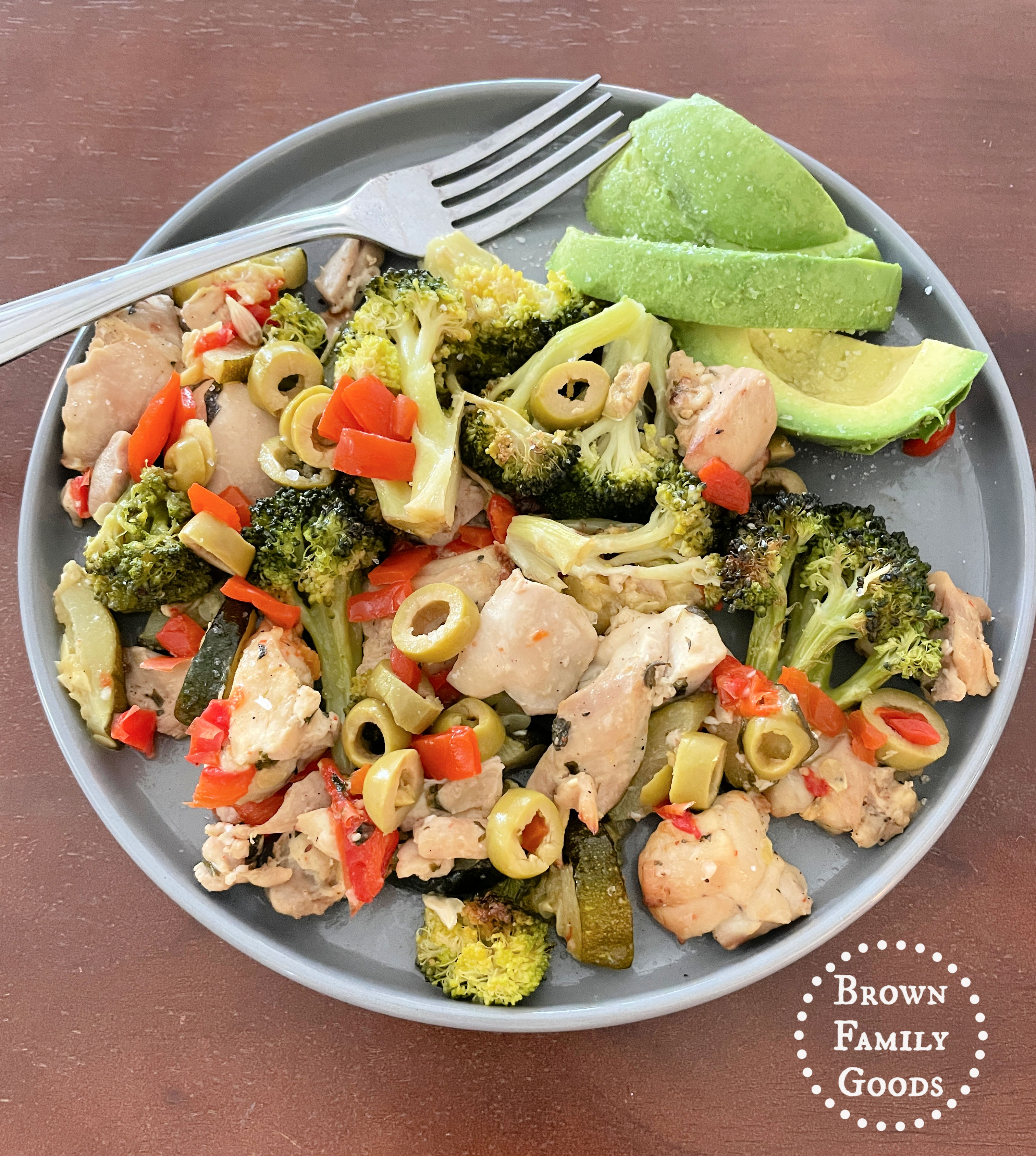 Sun-Kissed Lemon Herb Chicken & Roasted Veggies