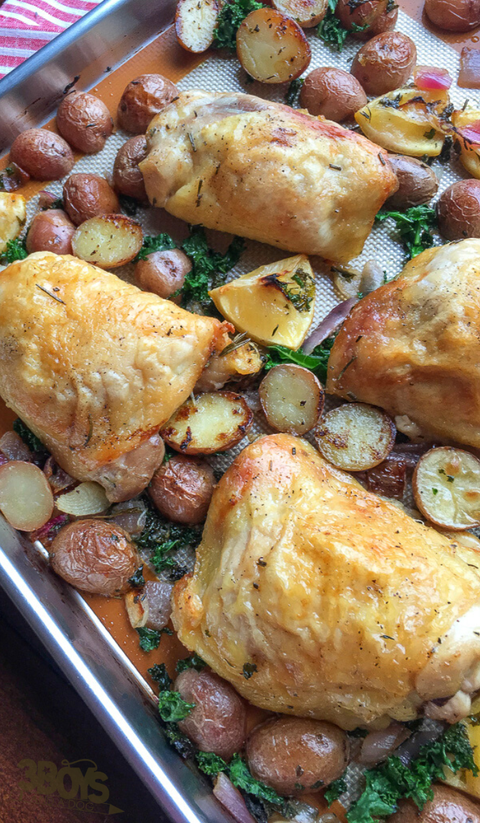 Golden-Style Herb-Roasted Chicken with Garden Herbs