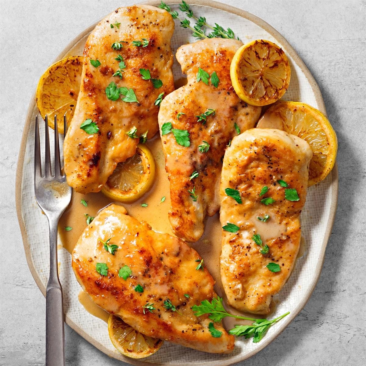 The Best Pan-Seared Lemon Herb Chicken