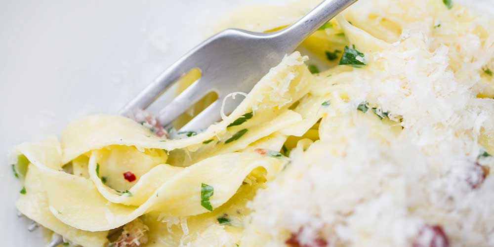 True Roman Pasta Carbonara with Guanciale