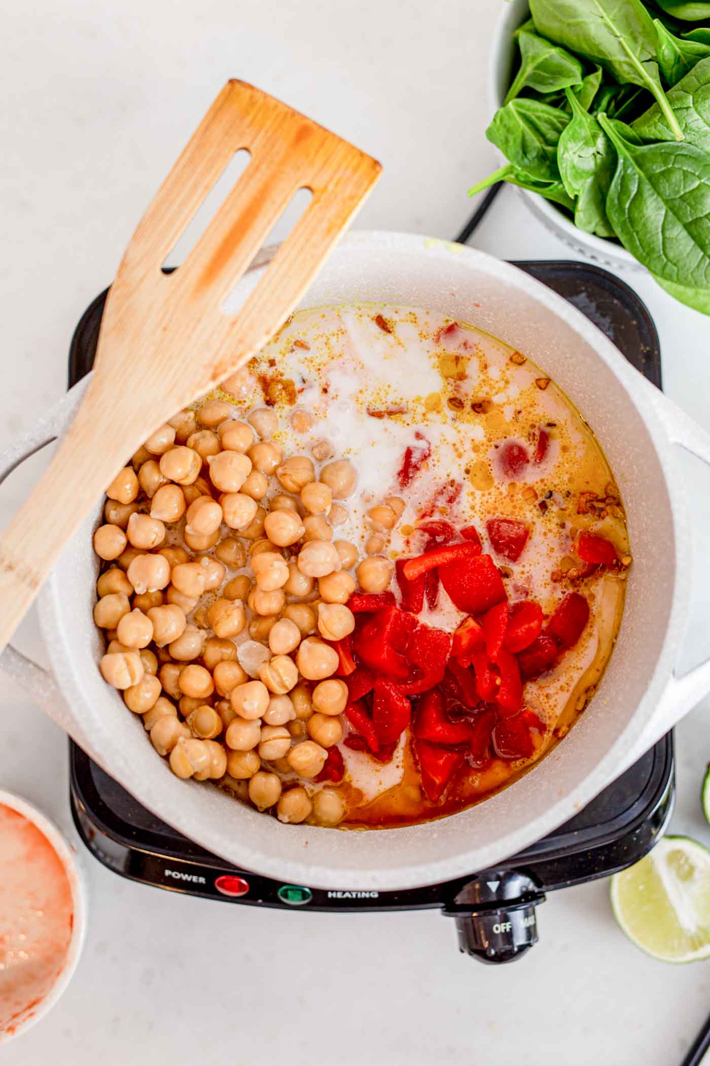 Coconut-Punch Curried Chickpea Stew