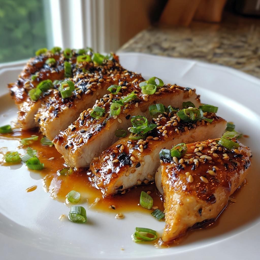 Honey-Glazed Teriyaki Chicken with Snap Peas