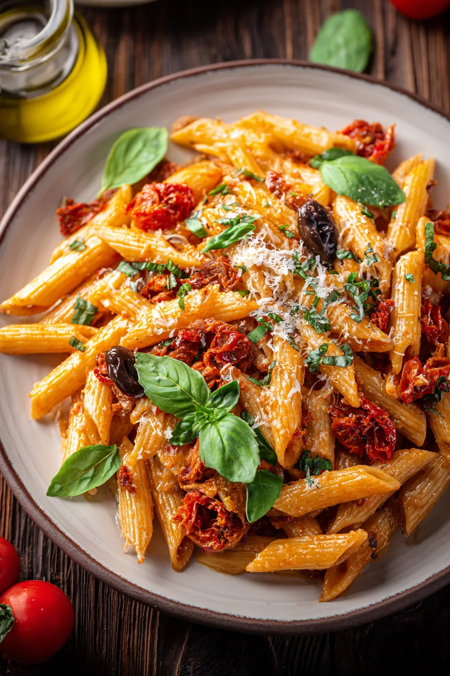 Sun-Ripened Tomato & Herb Pasta with Perfectly Al Dente Pasta