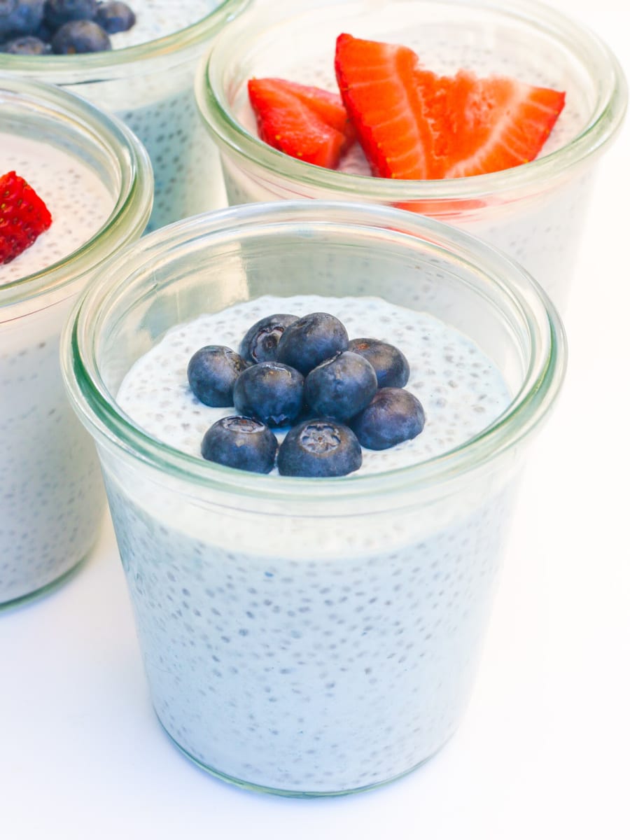 Chia Seed Pudding with Coconut Cream