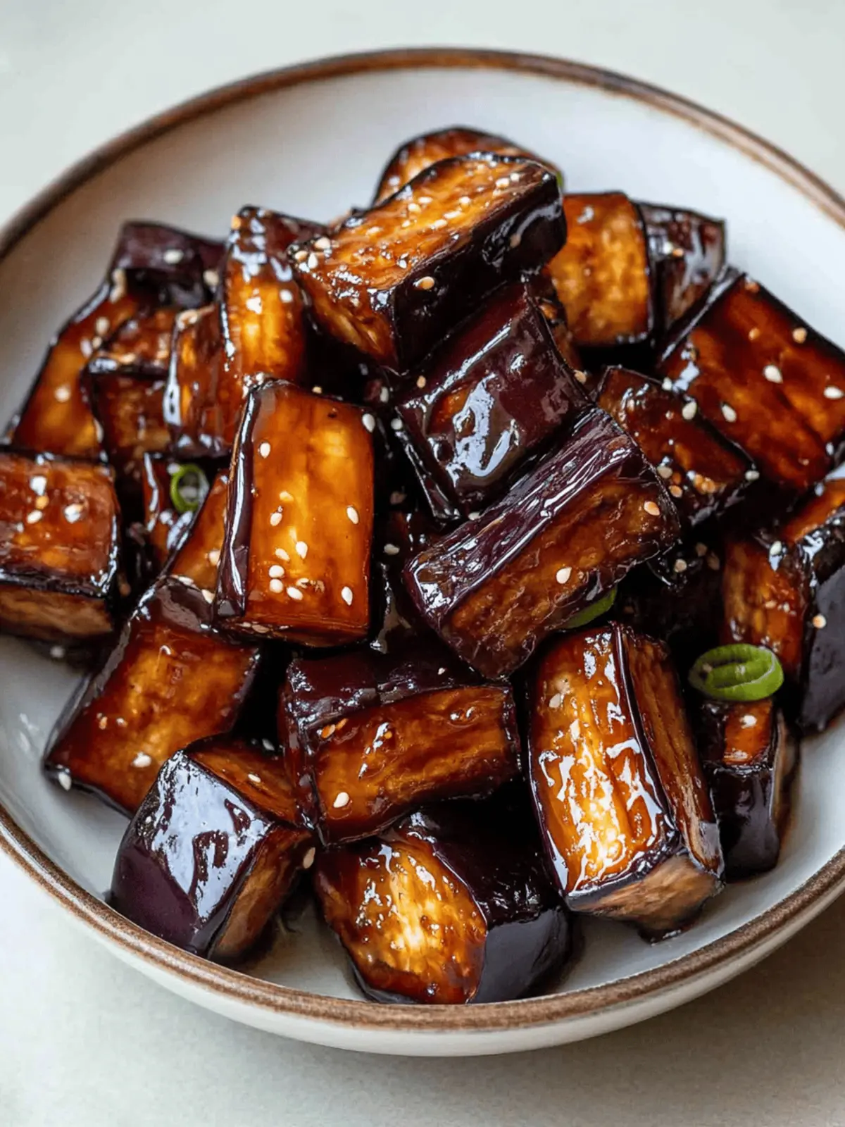 Miso-Glazed Eggplant with Shio Koji Caramel