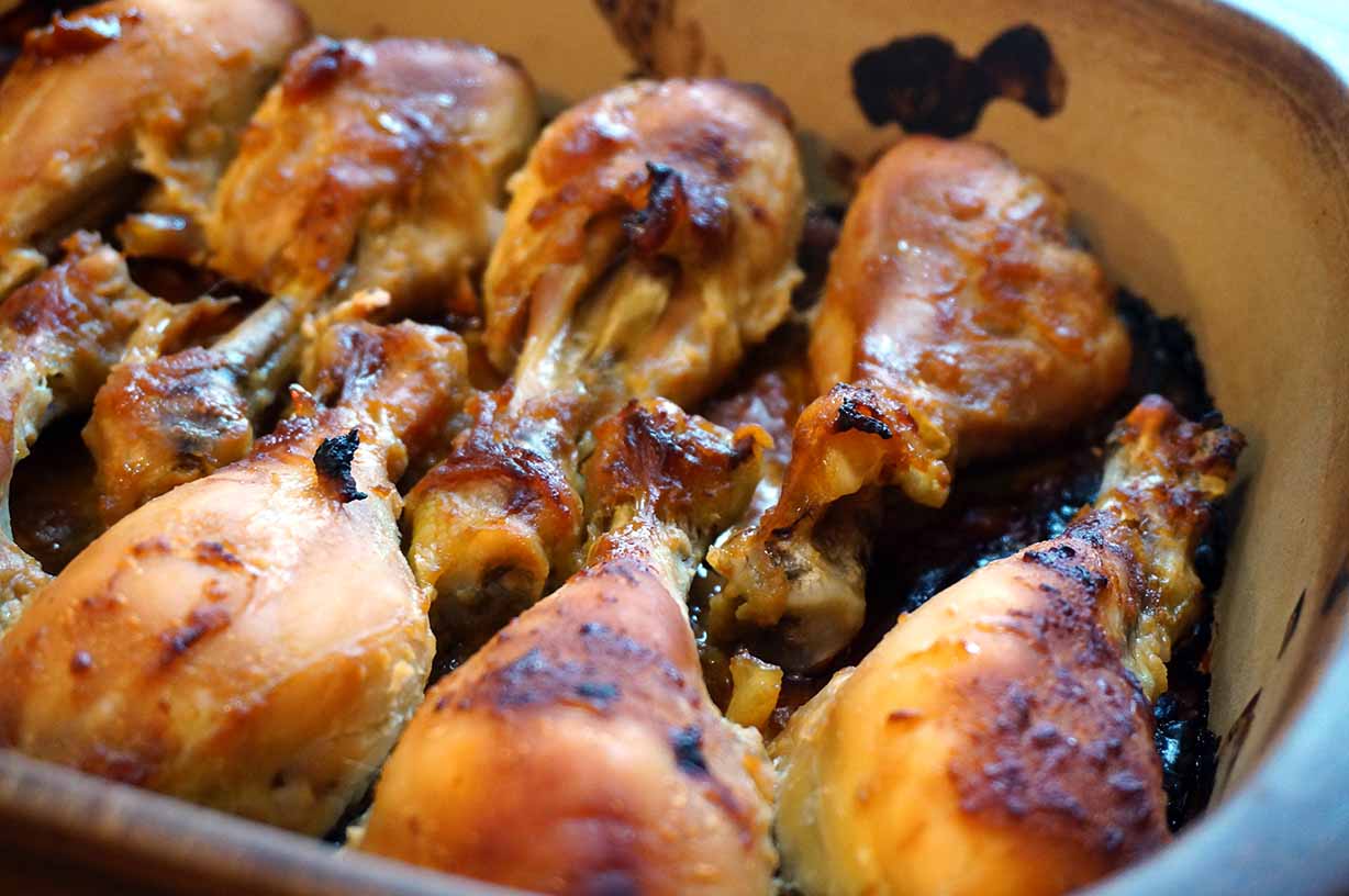 Shio Koji-Marinated Chicken with Yuzu-Infused Honey Glaze