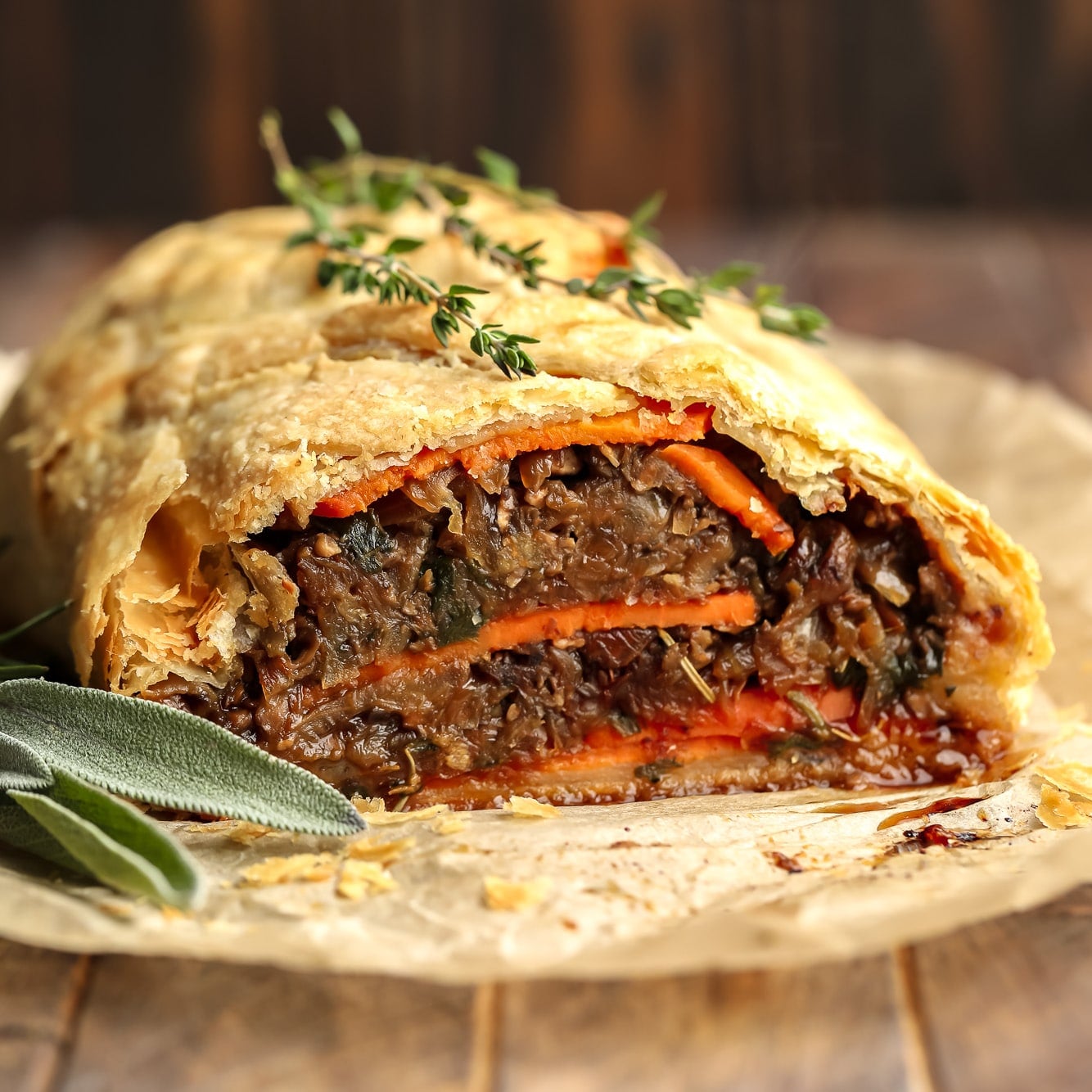 Best-Of-Vegan Mushroom Wellington