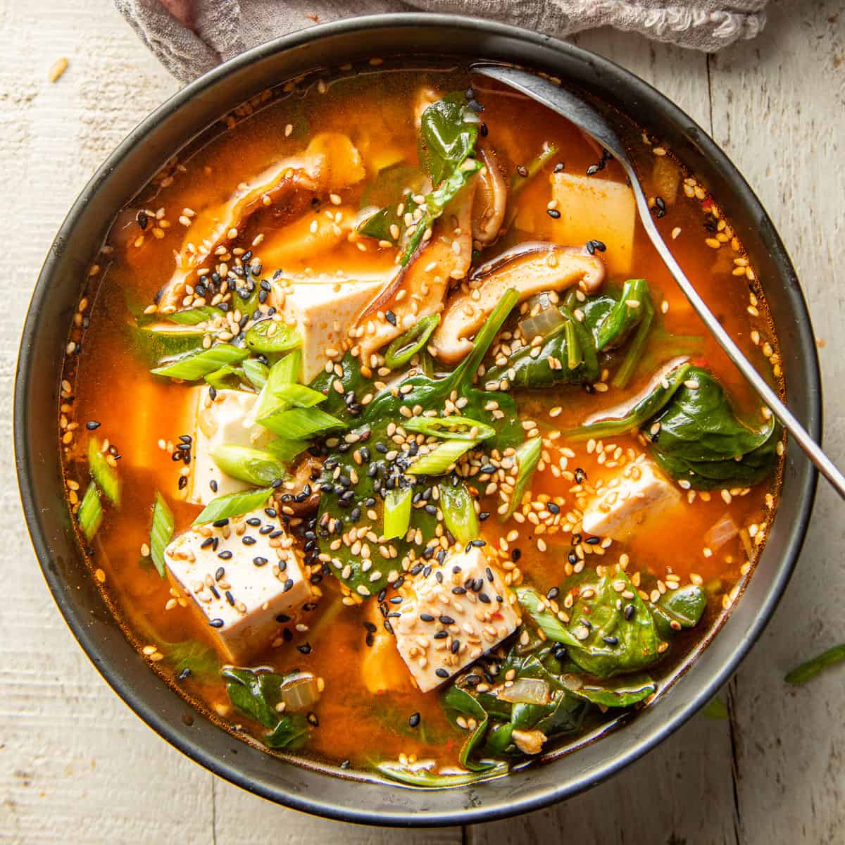 Aomori Kelp & Vegetable Soup with Tofu