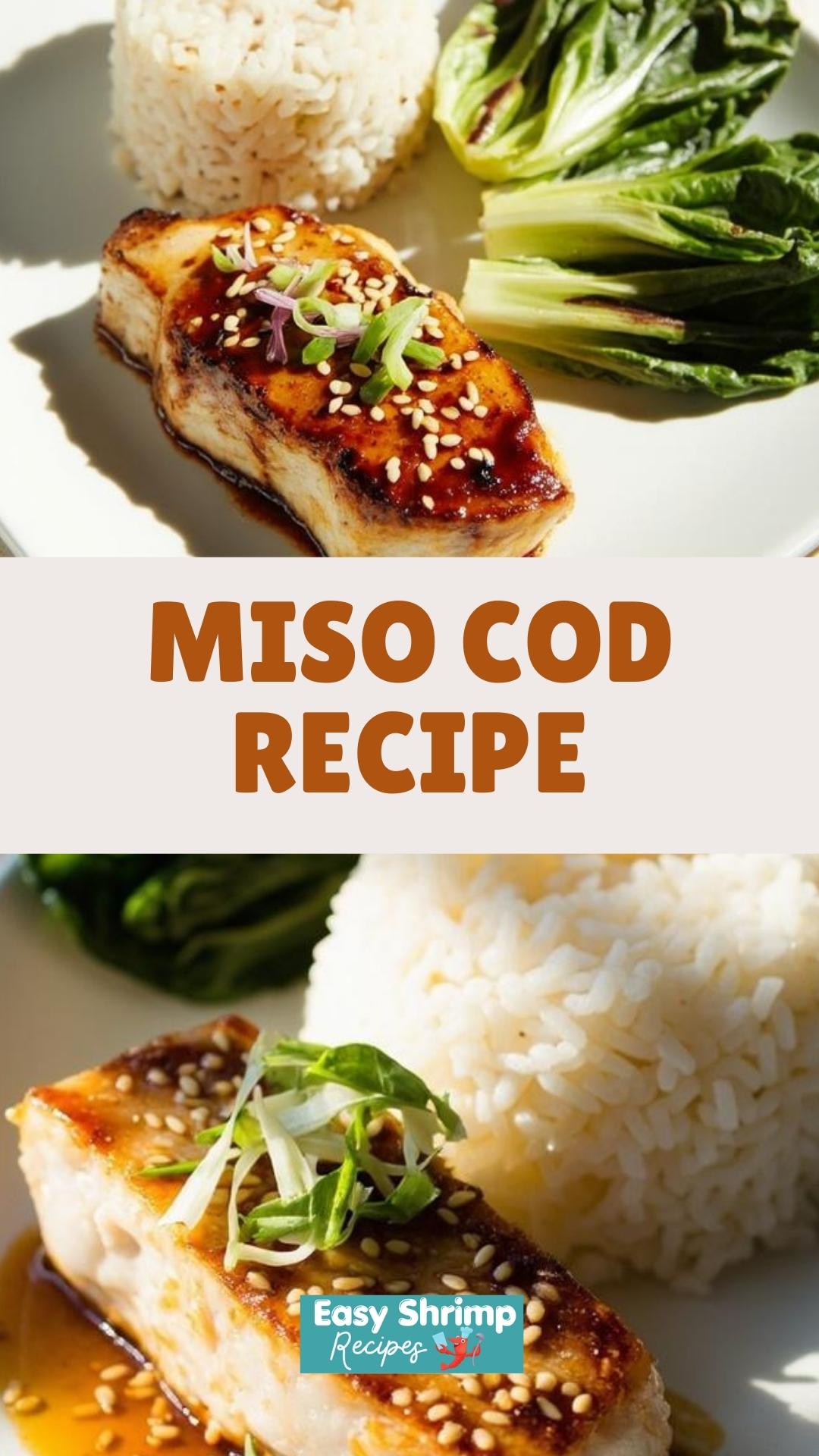Honor-Grade Sake-Braised Miso Cod