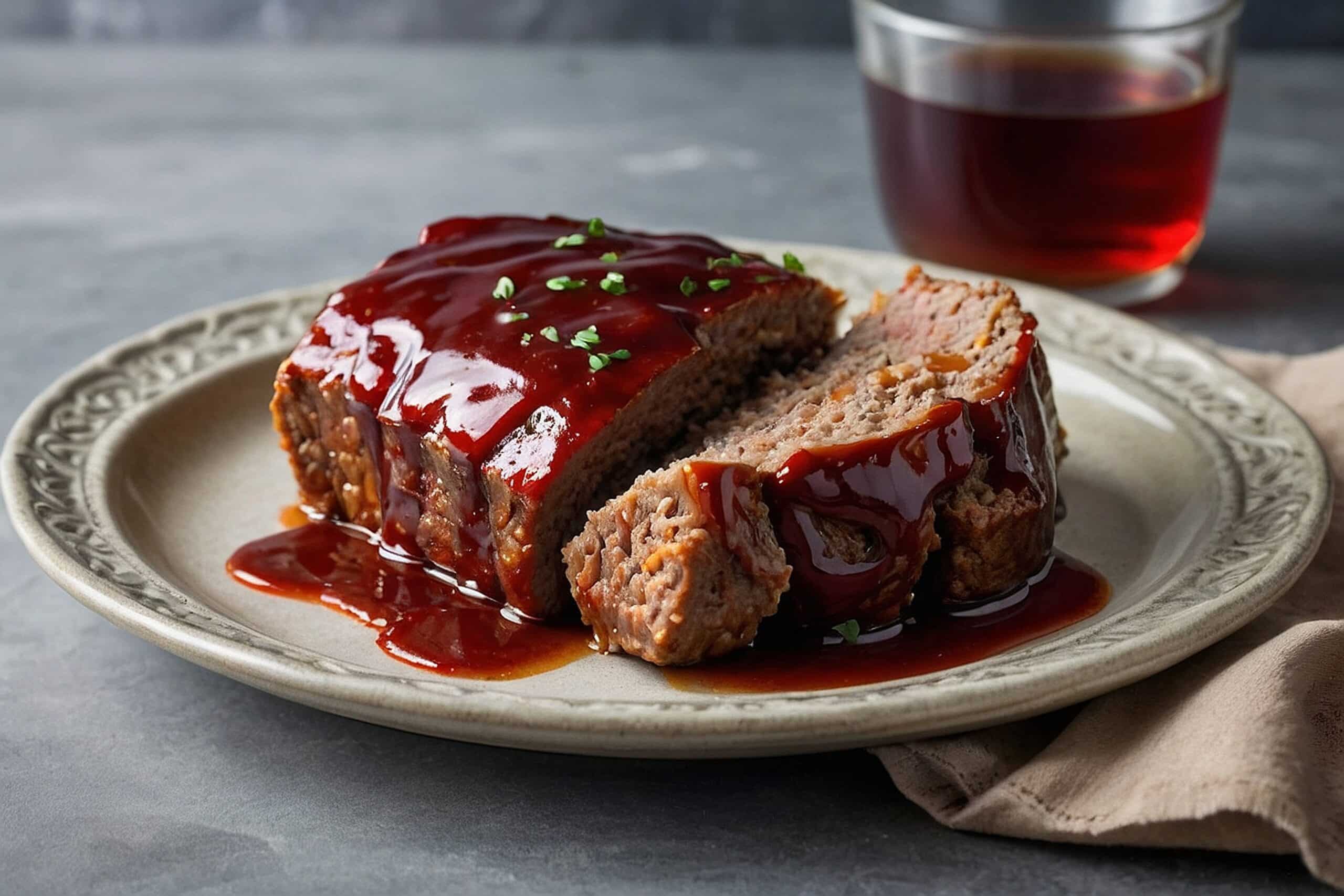 Estate-Style Meatloaf with Sweet Glaze