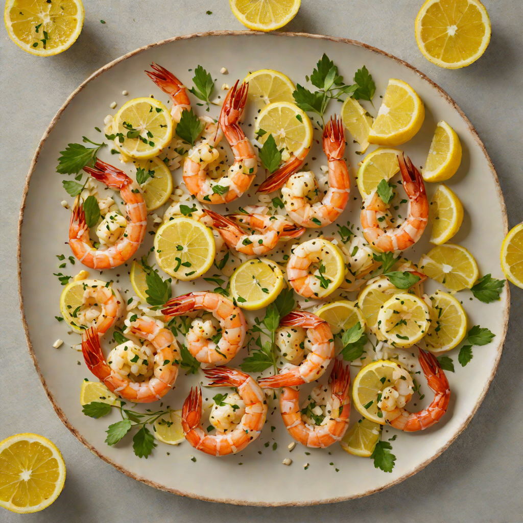 Half-Moon Bay Shrimp with Lemon-Herb Butter