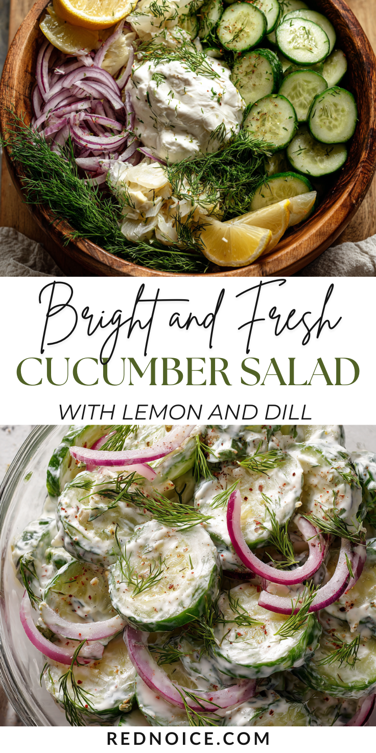 The Best Summer Cucumber Salad