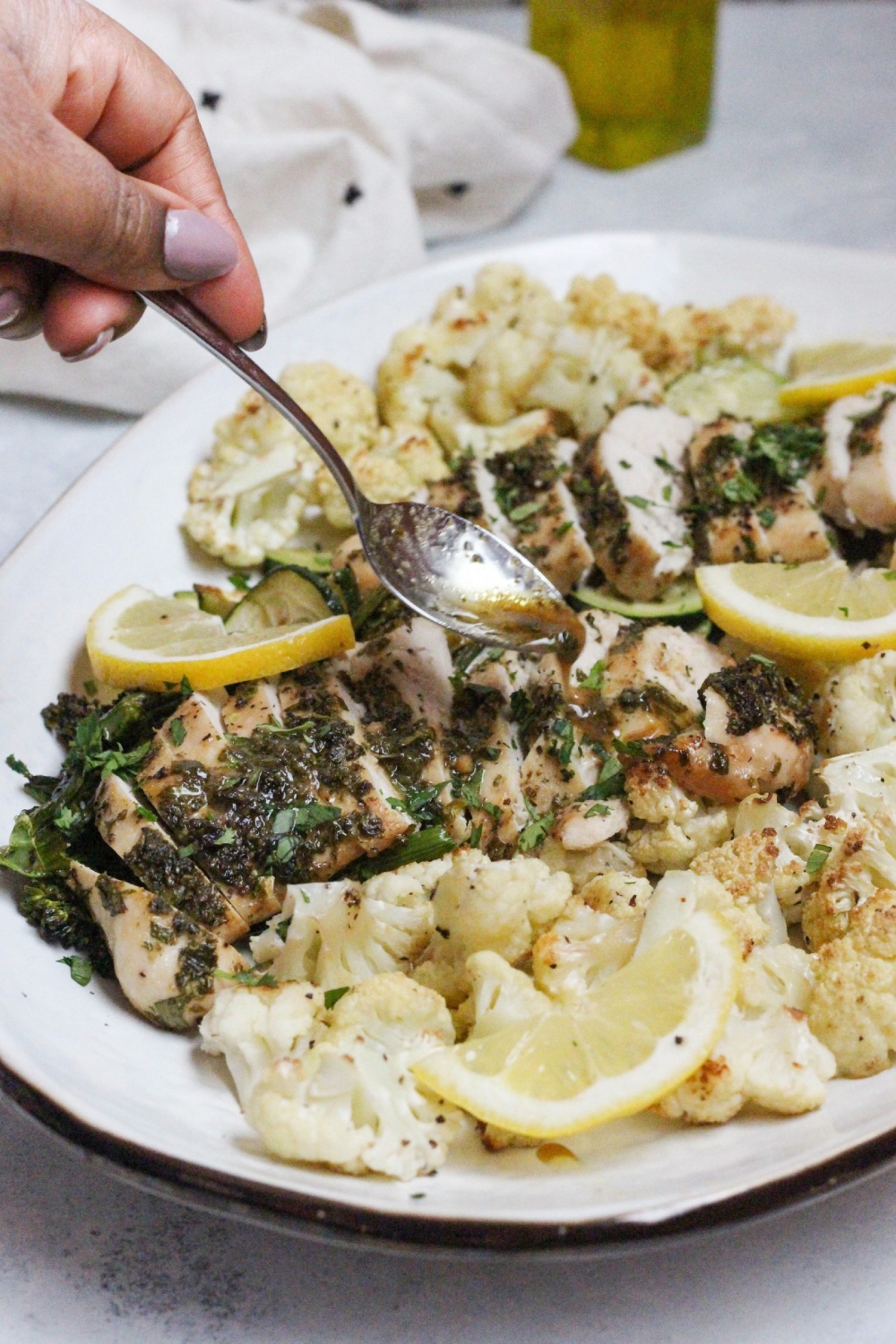 Herb-Roasted Chicken and Potato Sheet Pan Dinner