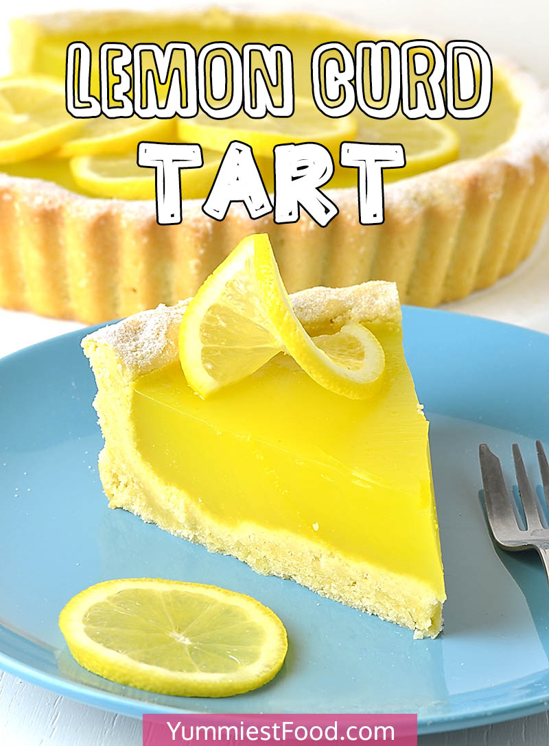 Neal's Web Experiment Lemon Curd Tart
