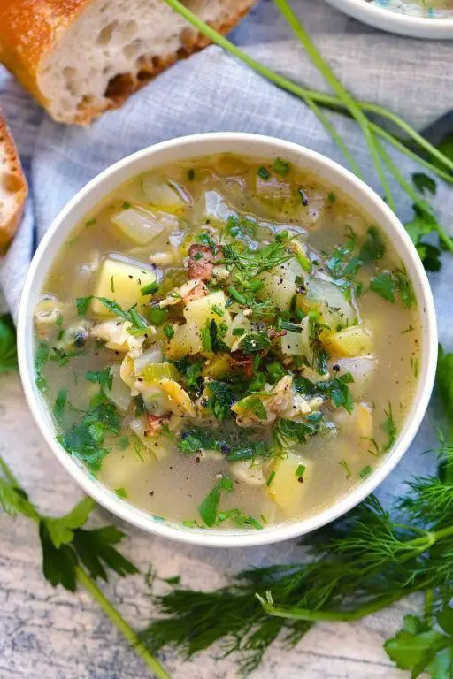Electrolyte-Boosting Bone Broth Soup with Lemon Zest