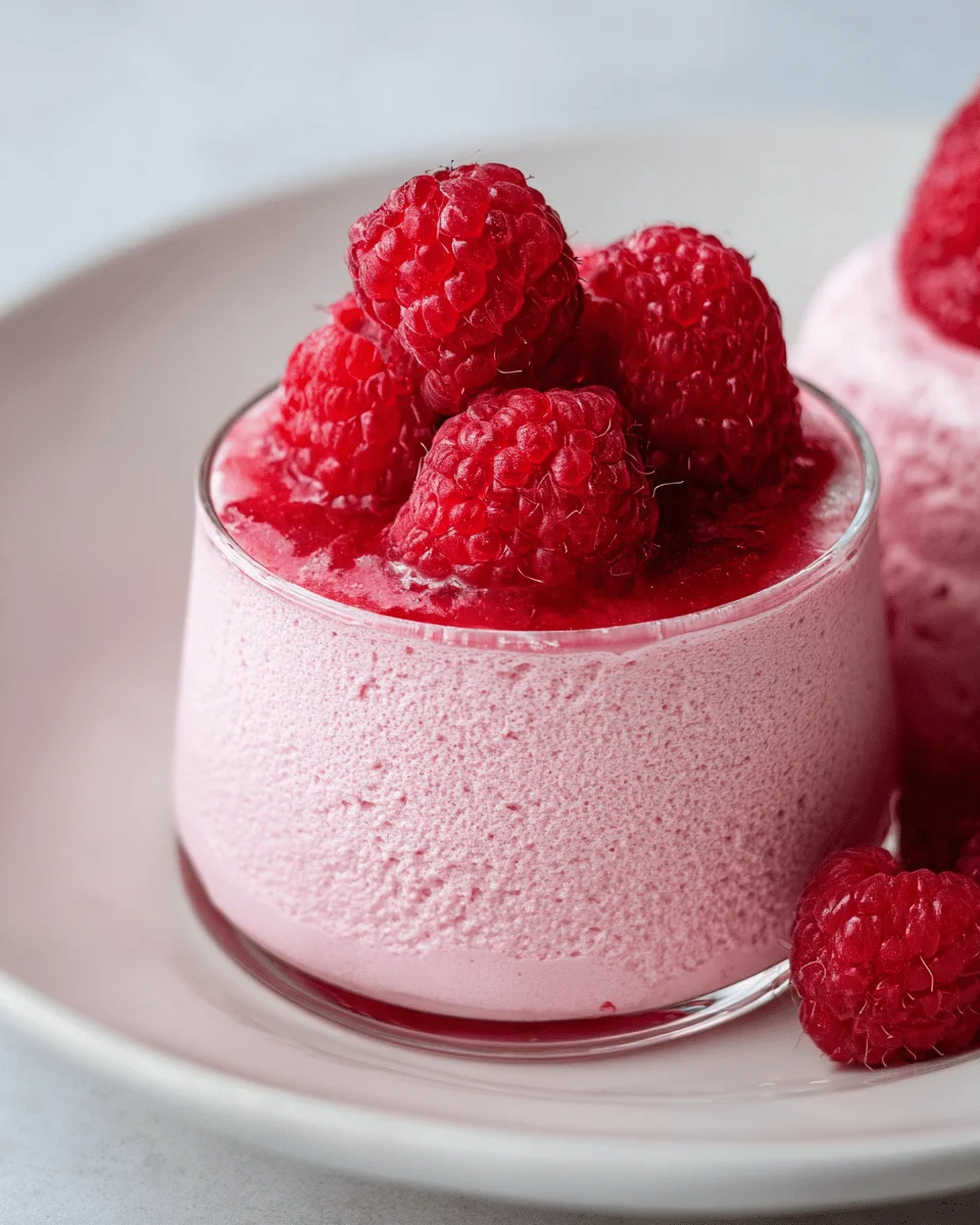 Rhythm & Berries Raspberry Mousse