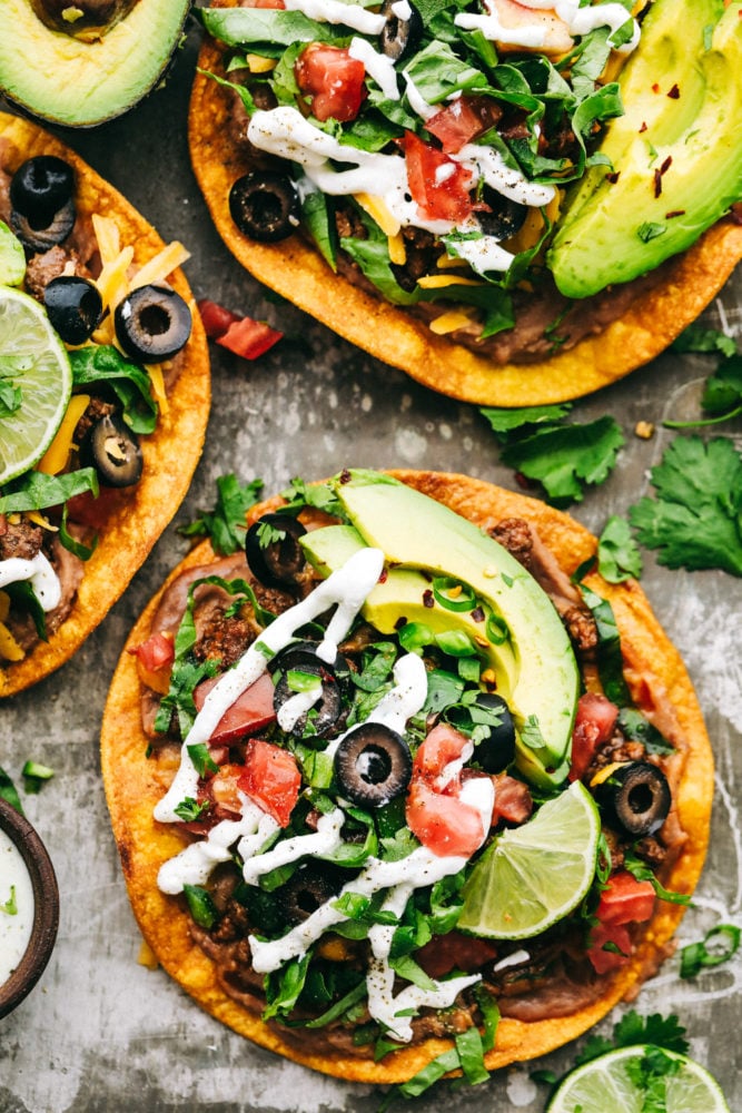 Boredom-Buster Build-Your-Own Tostada Bar
