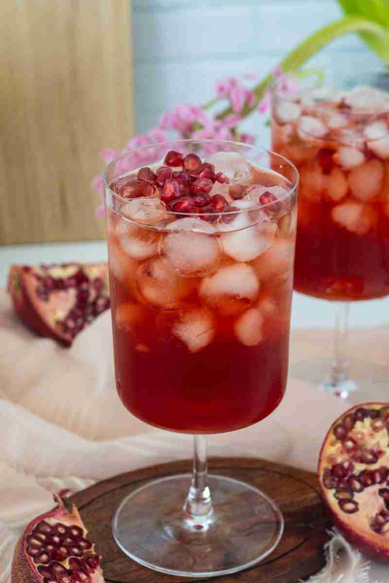 Aperol Pomegranate Spritz